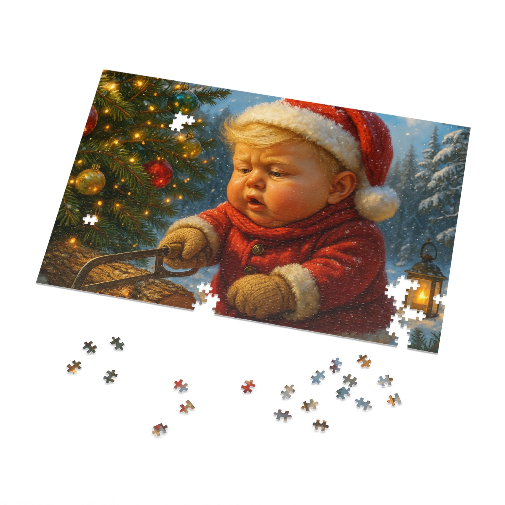 Baby Santa Christmas Puzzle