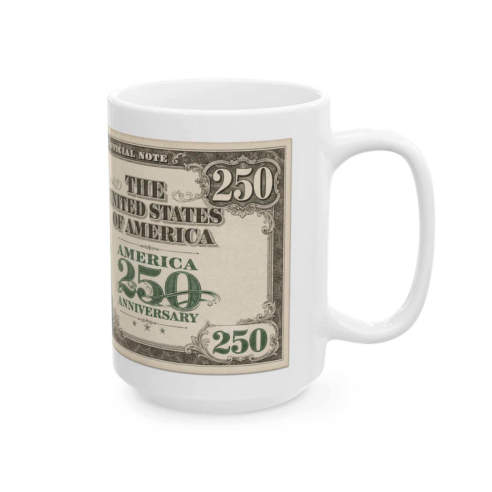 "250th Anniversary Bill" Mug