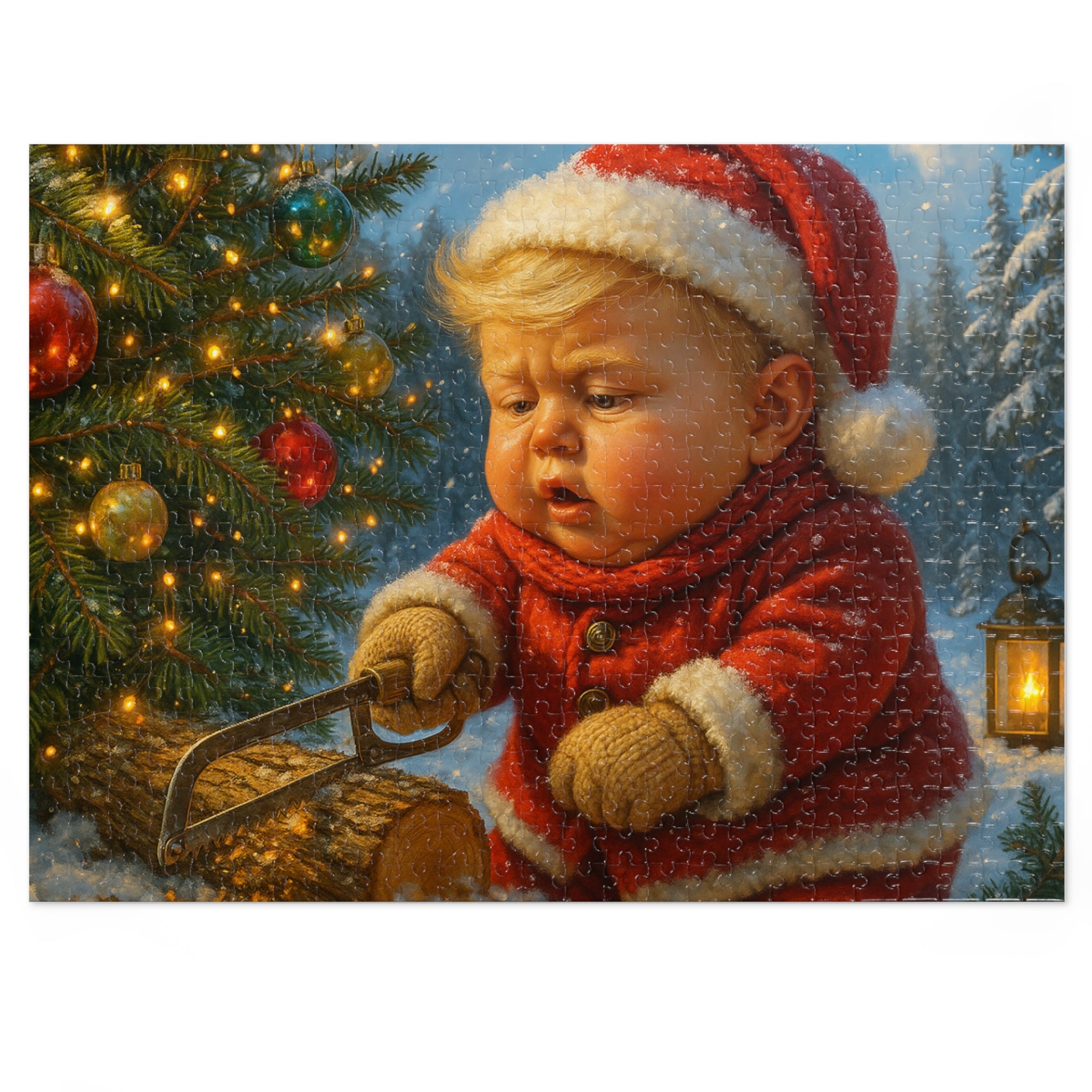 Baby Santa Christmas Puzzle