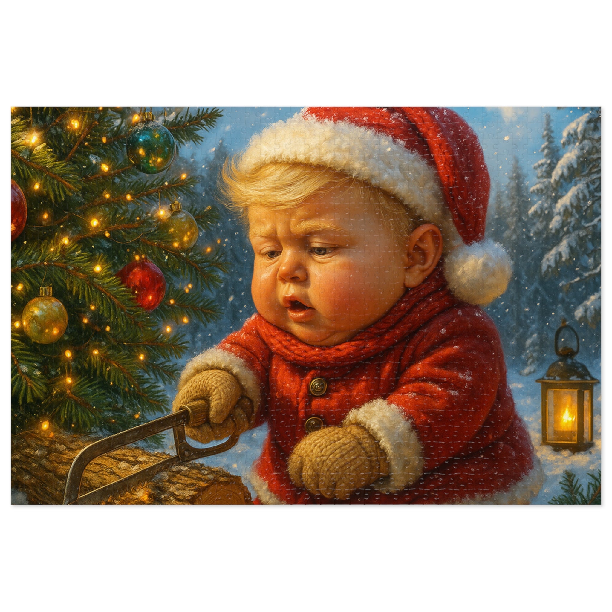 Baby Santa Christmas Puzzle