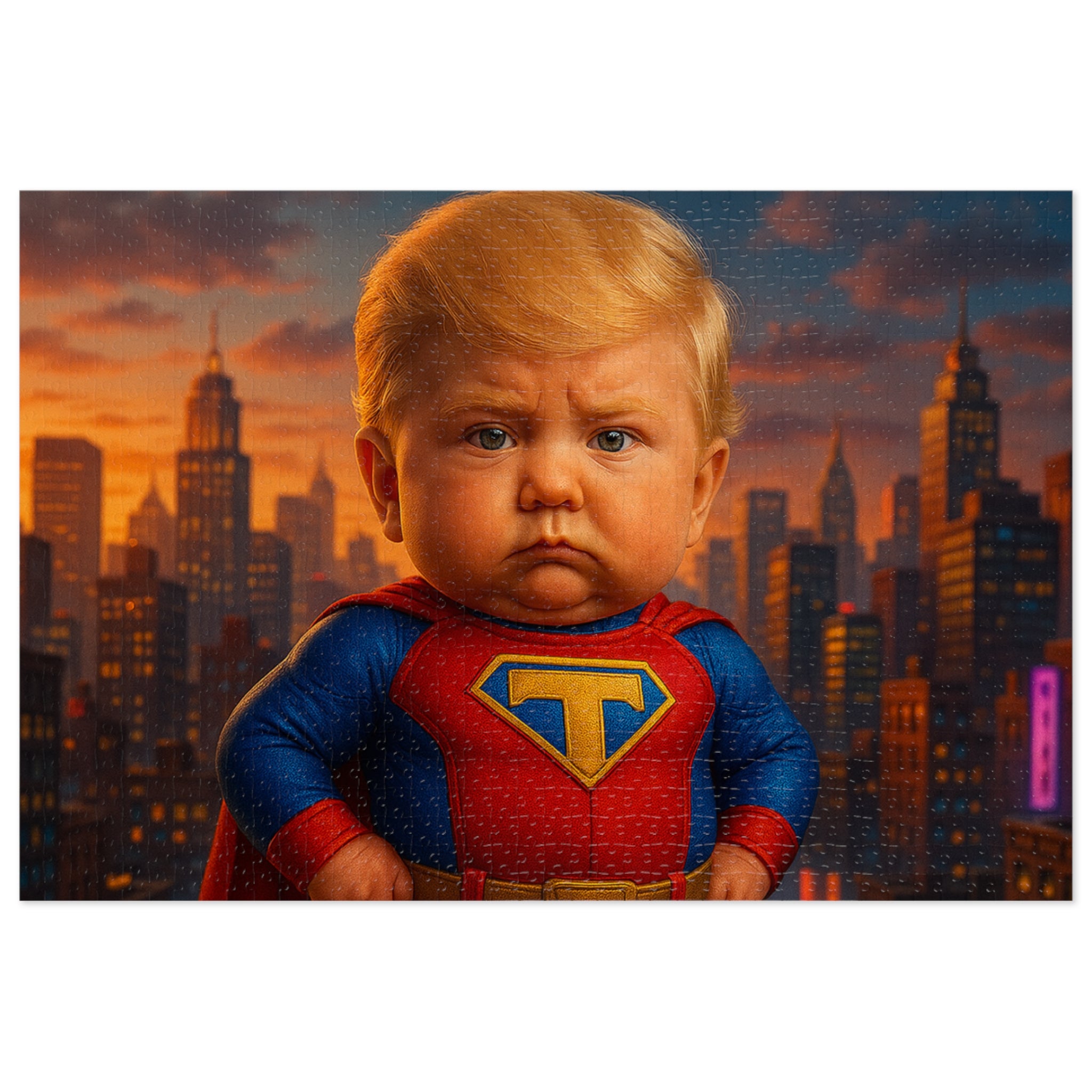 Baby Superhero Puzzle