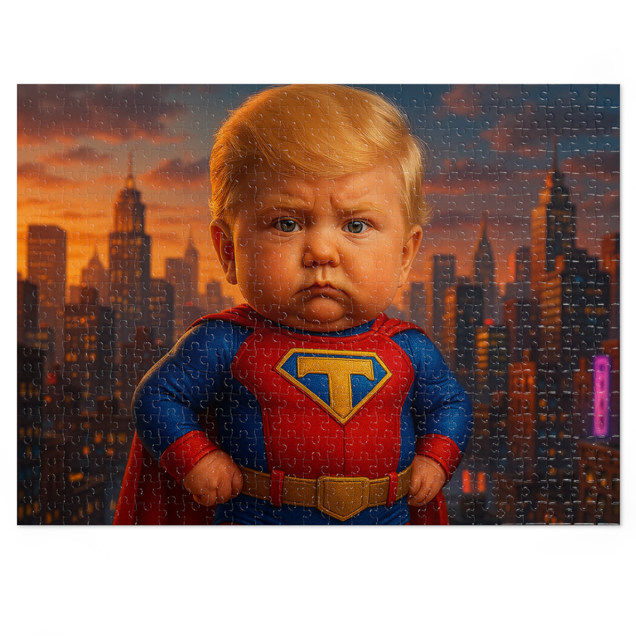Baby Superhero Puzzle