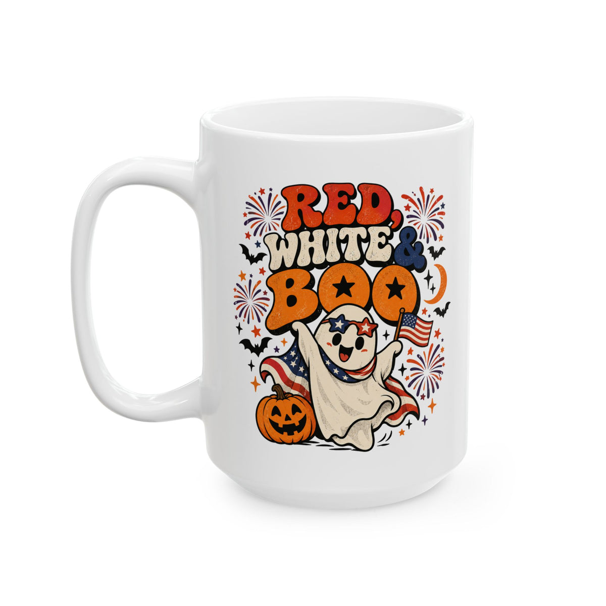 Red White & Boo Mug
