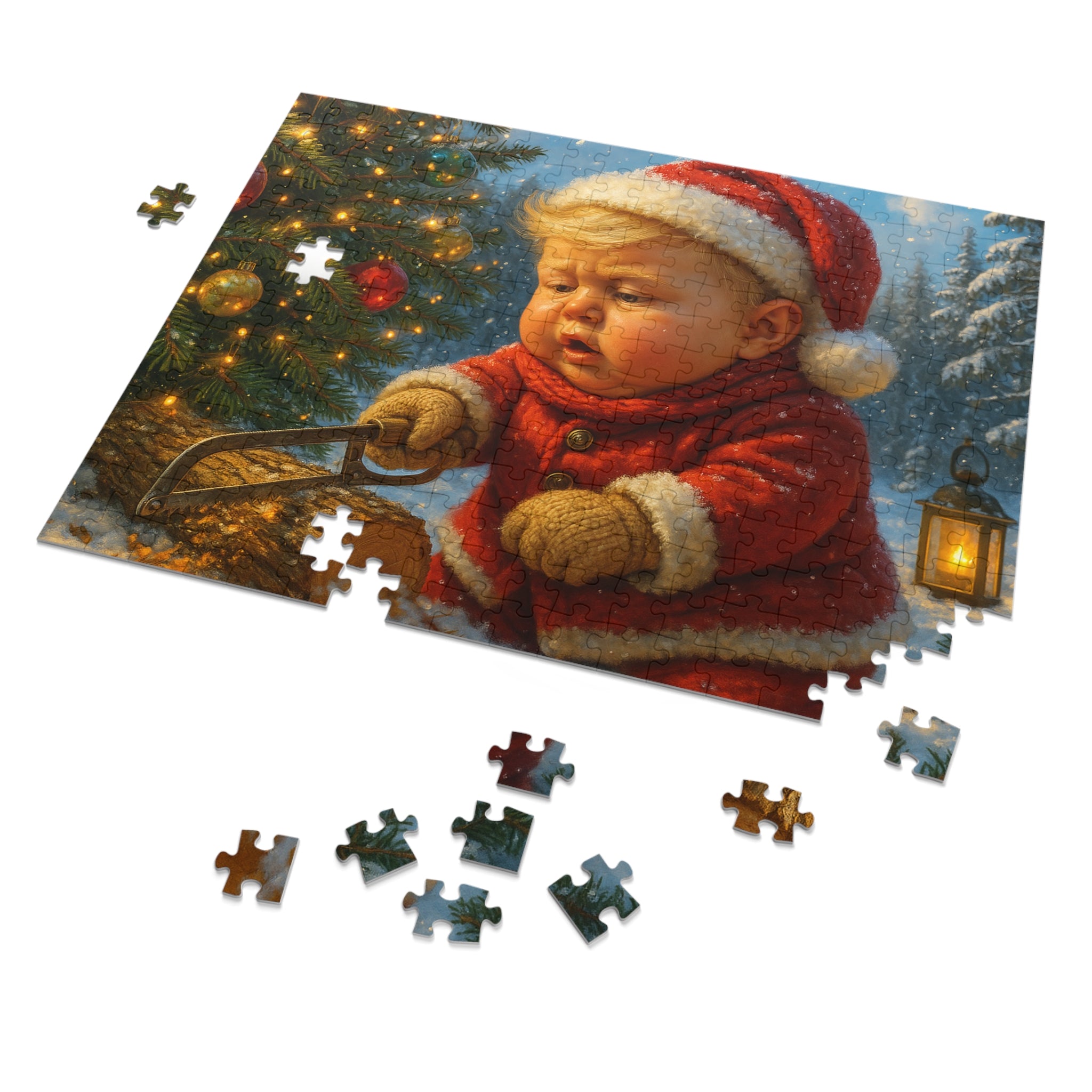 Baby Santa Christmas Puzzle