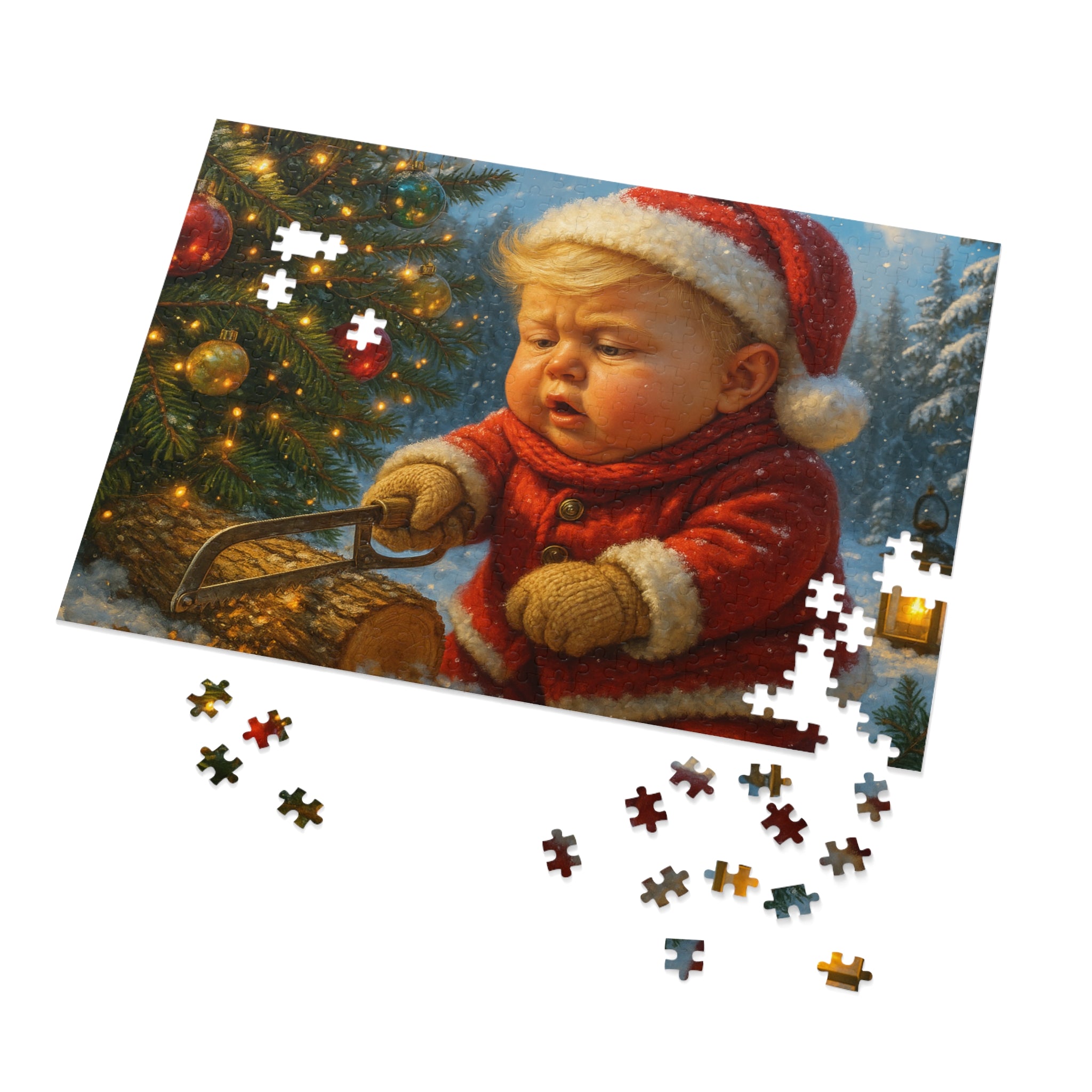 Baby Santa Christmas Puzzle