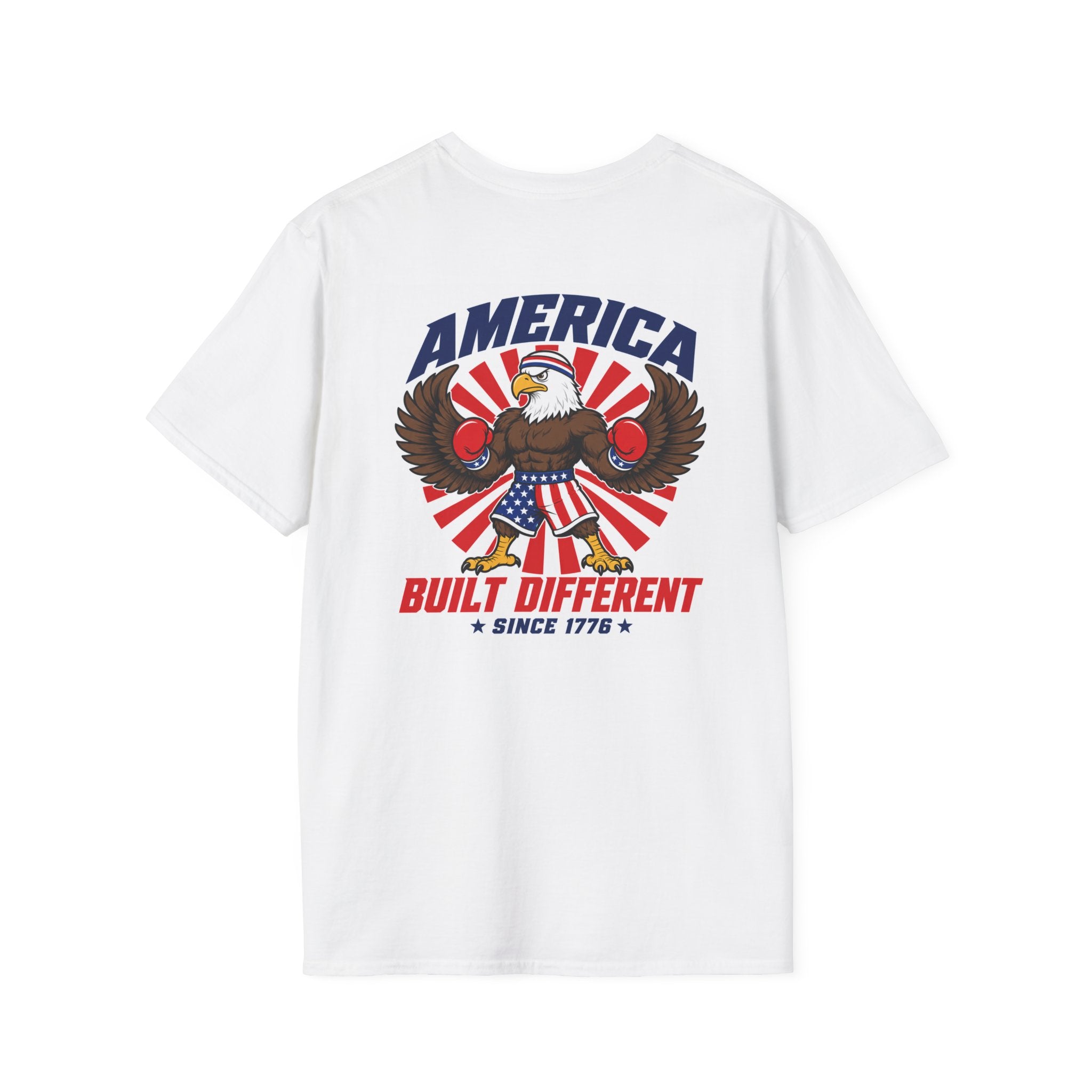 America Built Different Patriotic Graphic Tee